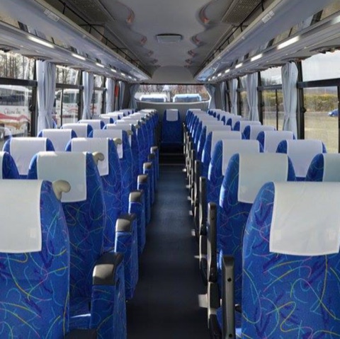 Inside the bus